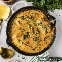 Skillet of Tuscan Chicken