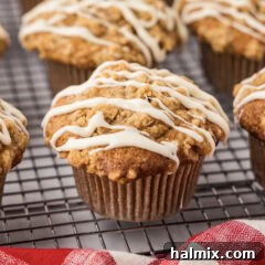 Close up photo of an Apple Muffin