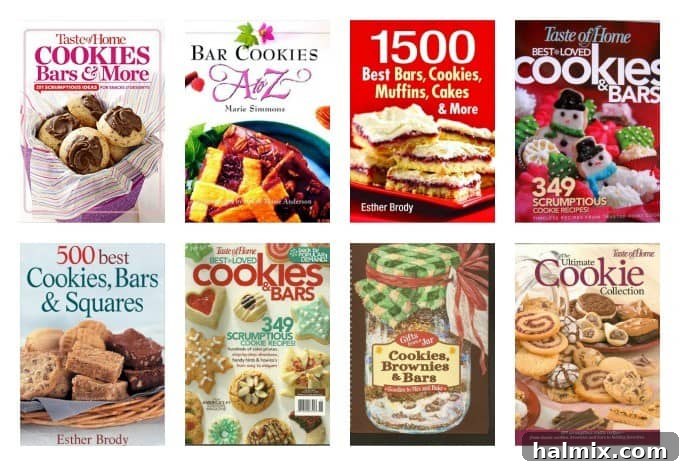 Bake Shop Bars: Over 45 Brownies, Blondies, and Squares 3 A collection of cookbooks focused on a variety of bar recipes and cookie recipes, inspiring new baking adventures.