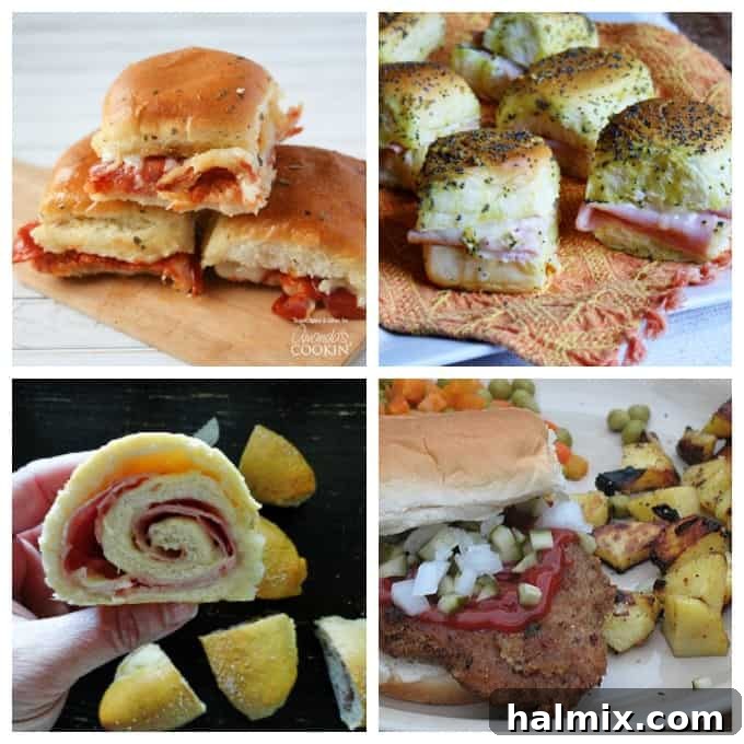 A curated collection of delicious sandwich ideas, perfectly arranged on a platter, ideal for serving at parties or enjoying as convenient on-the-go meals, showcasing variety and appeal.