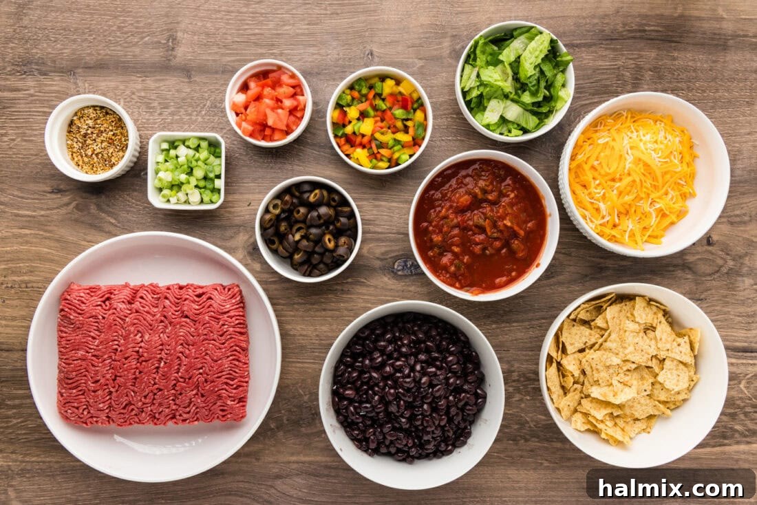 Ultimate Taco Bake 4 Ingredients for Taco Casserole