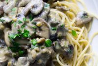 One-Pan Creamy Mushroom Stroganoff