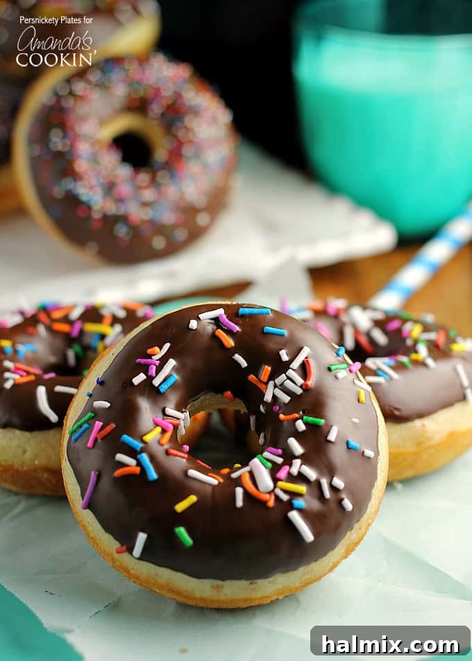 Delicious baked cake donuts recipe