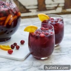 two glasses of sangria