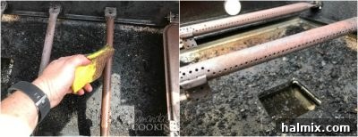 burner tubes on grill