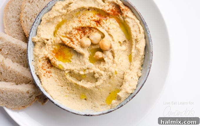 Visual Guide: How to Blend Ingredients for Smooth Baba Ganoush Hummus Process of making baba ganoush hummus, showing blending steps