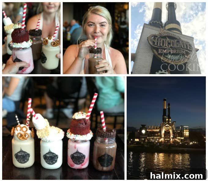 photos from Toothsome Chocolate Emporium at universal orlando