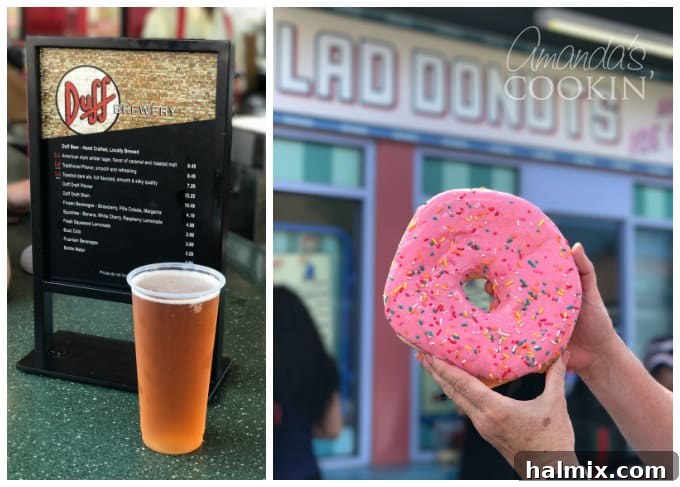 A person holding a jumbo donut from Lard Lad