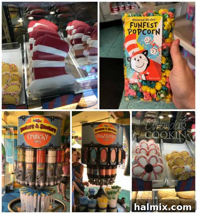 Dr Seuss fun food at universal orlando
