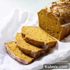 Maple-Kissed Pumpkin Loaf 2 sliced maple bread