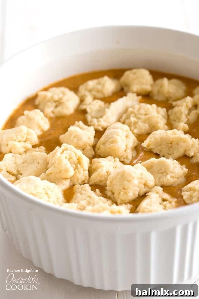 Pumpkin Cobbler step 3