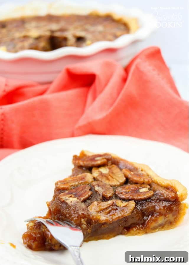 Caramelized Pecan Dream 2 Classic Homemade Pecan Pie for Thanksgiving and Holidays