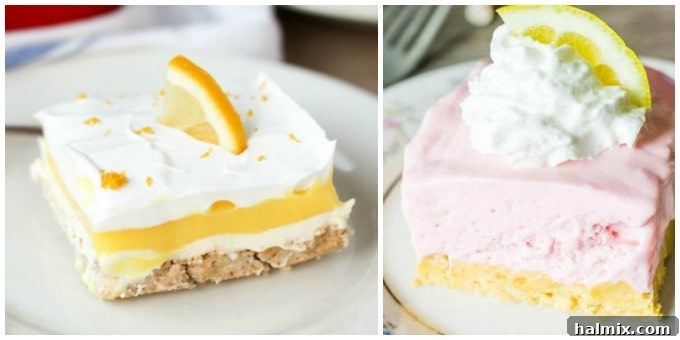 A beautiful array of one-pan desserts, highlighting their versatility and convenience for any potluck or gathering.