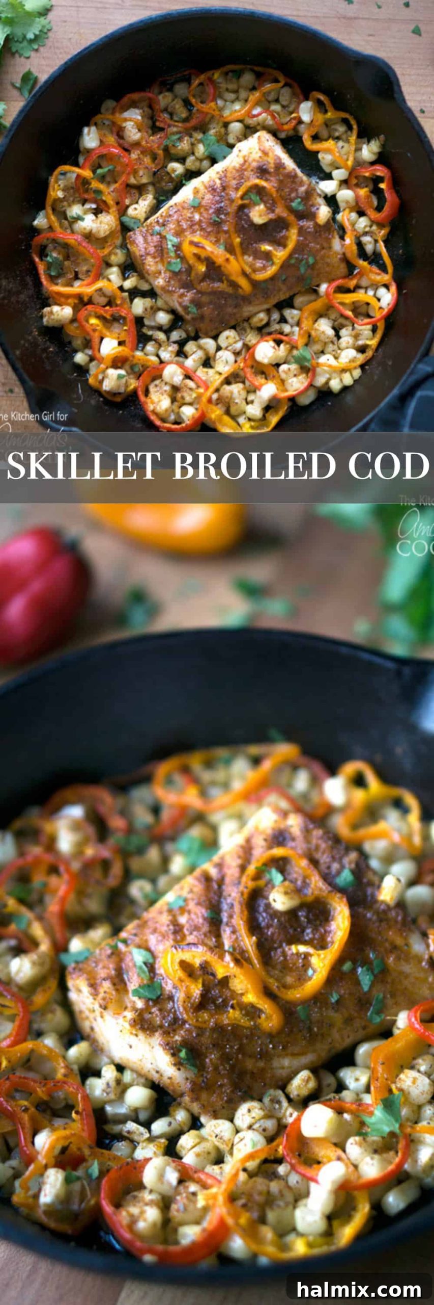 Skillet Broiled Cod