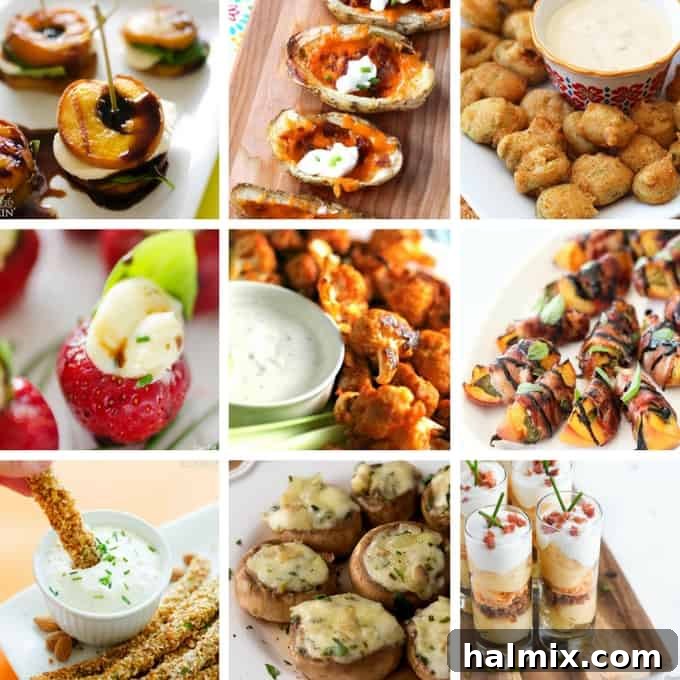 Appetizers: the best part about the party!