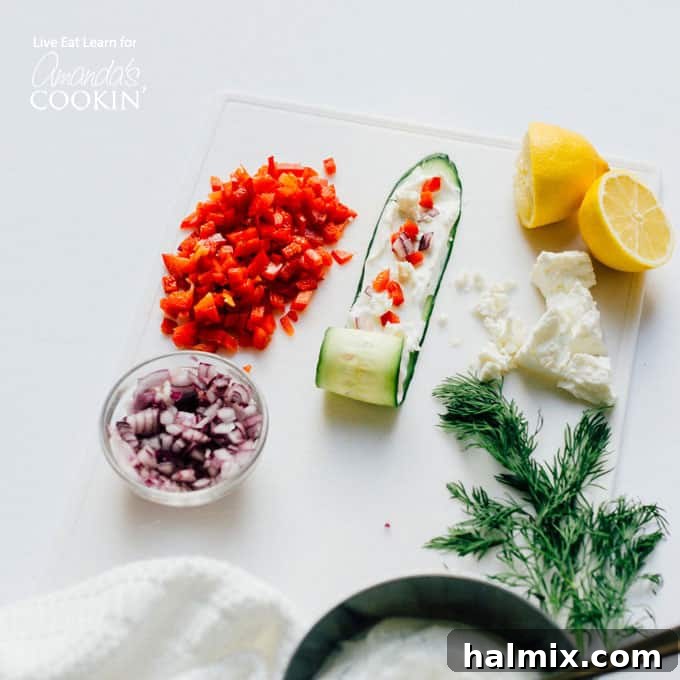 How to make Greek Salad Sushi