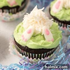 Bunny Butt Cupcakes