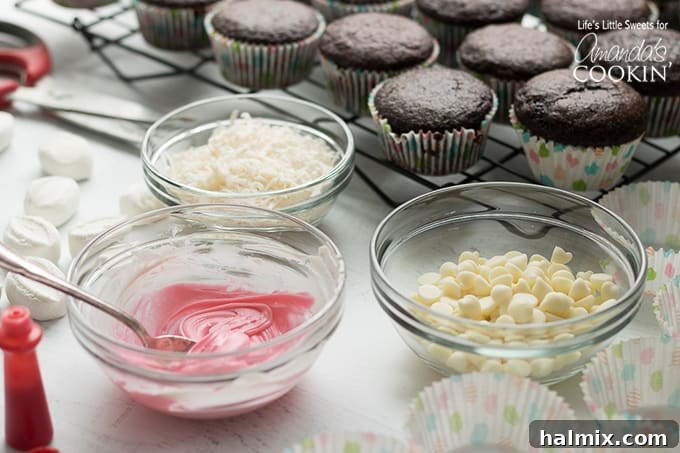 how to make white chocolate bunny feet