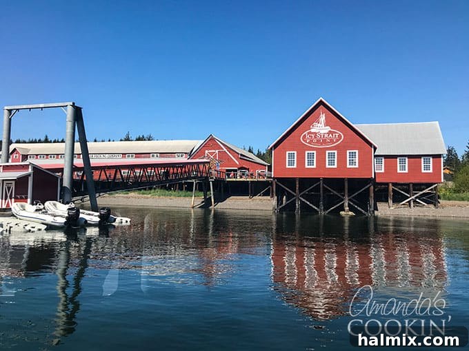 A close up of a pier next to a body of water