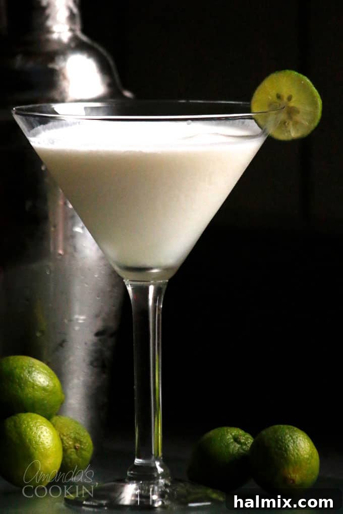 Key Lime Dream Martini 2 key lime pie martini