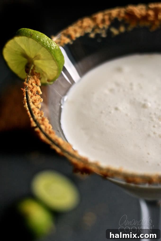 Key Lime Dream Martini 3 Yes, Key Lime Pie Martinis are actually a thing, my friend.