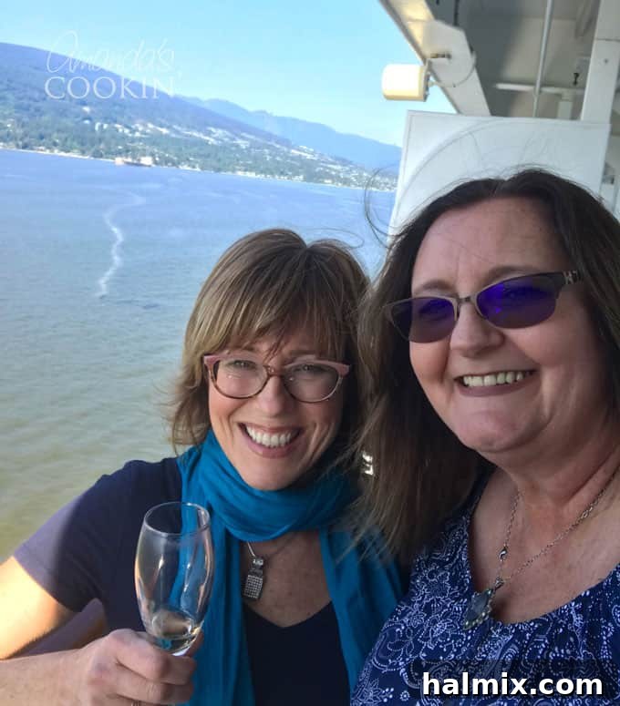 Key Lime Dream Martini 4 Jackie and Amanda on an Alaskan Cruise with Princess Cruises