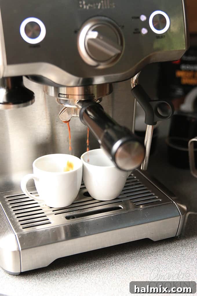 Decadent Espresso Brûlée 2 Espresso Creme Brulee in the making.