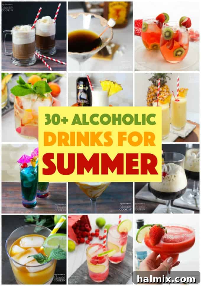Summertime means hanging out with friends, backyard parties, and visiting outdoor festivals. Try these alcoholic drinks that are perfect for summer! Refreshing Alcoholic Drinks for Summer