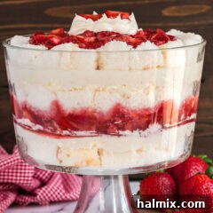 Strawberry Shortcake Trifle