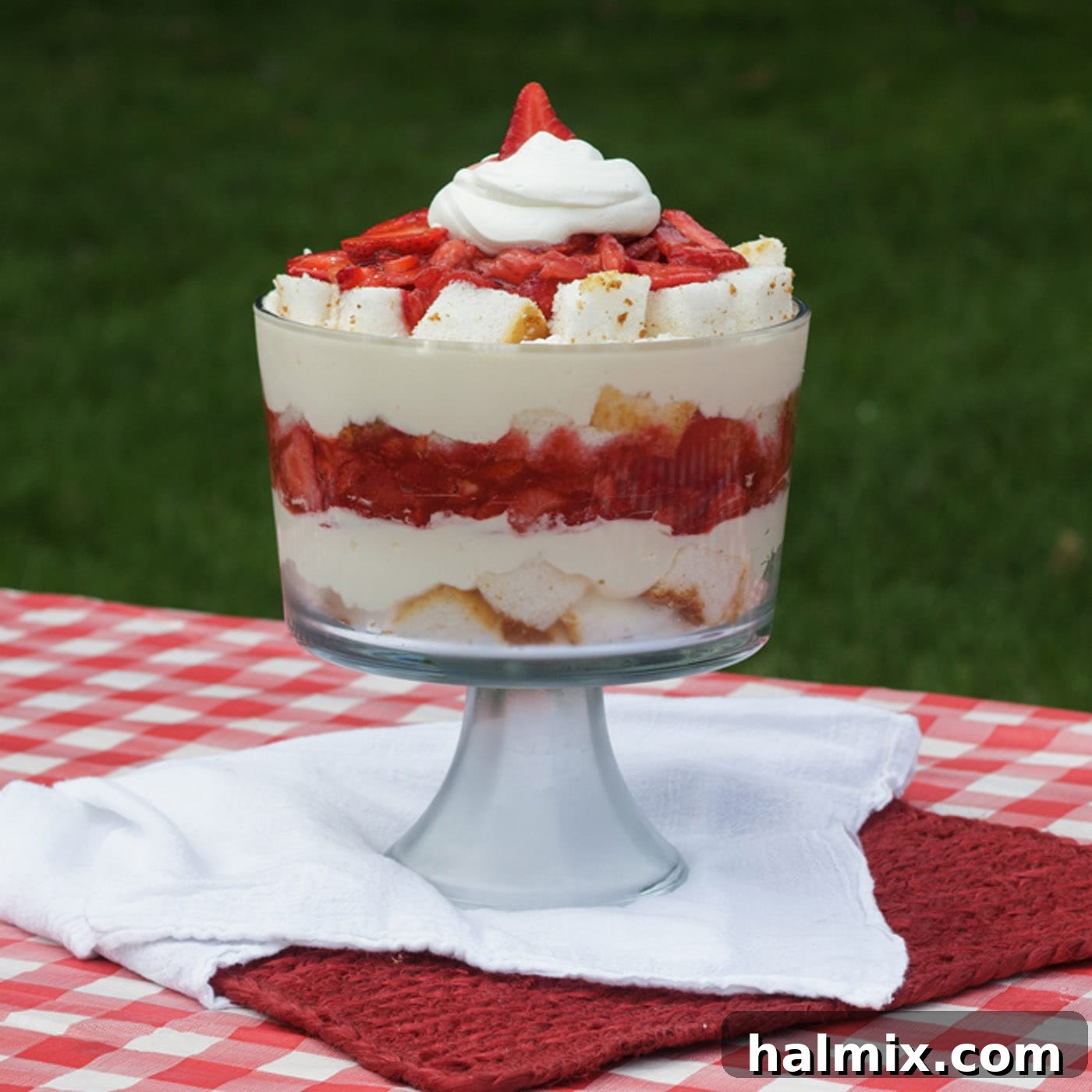 Strawberry Shortcake Trifle