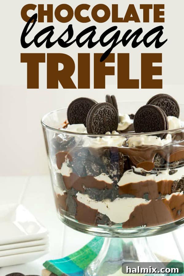 Chocolate Lasagna Trifle!