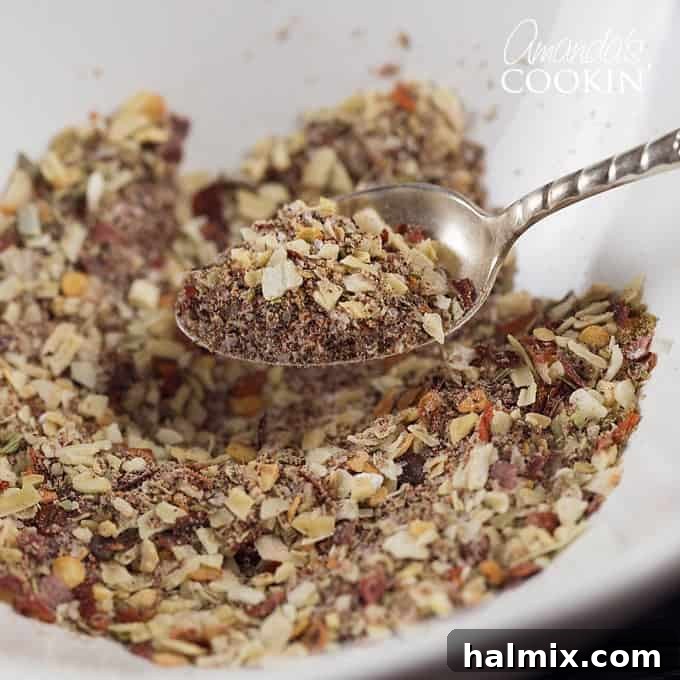 A tantalizing image showcasing homemade taco seasoning mix, expertly blended and ready to infuse your tacos with authentic, rich flavors, far superior to store-bought packets.