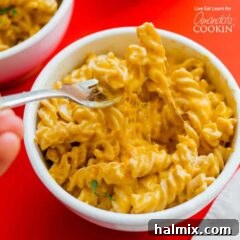 A bowl of Butternut squash pasta