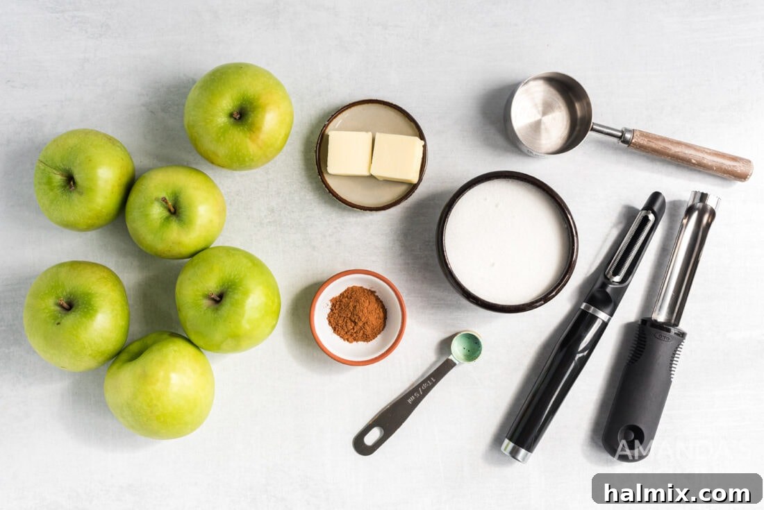 Slow-Cooked Apple Cinnamon Delight 4 ingredients for Crockpot Cinnamon Apples