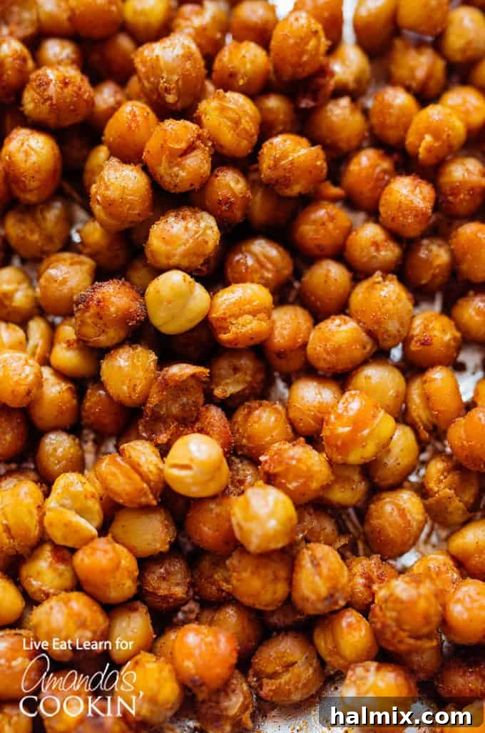 close up of chickpeas