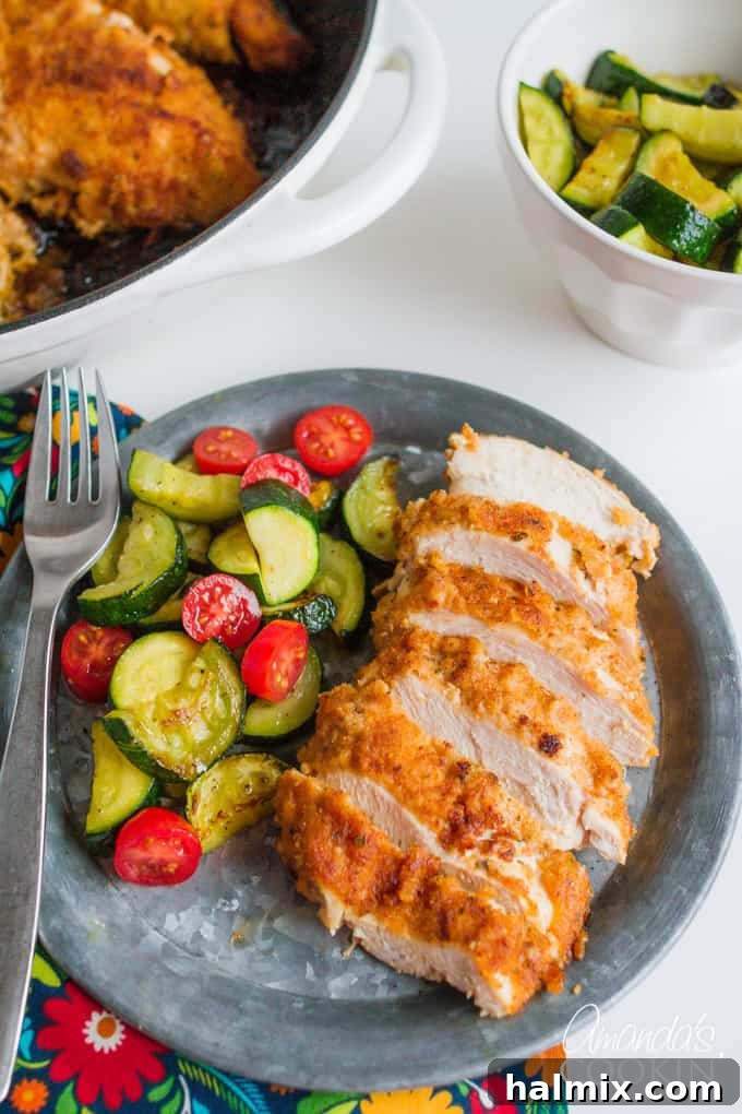 Spicy Oven Fried Chicken recipe