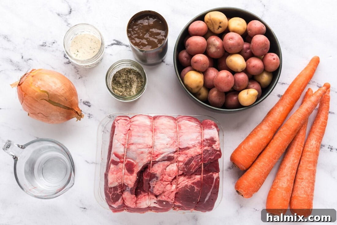 Perfect Slow Cooker Pot Roast 4 Ingredients for Crockpot Roast Beef