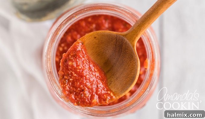 close up of spoon with sauce