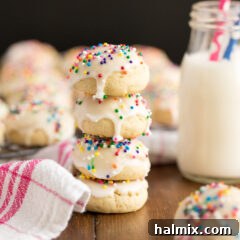 stack of Italian Anisette Cookies