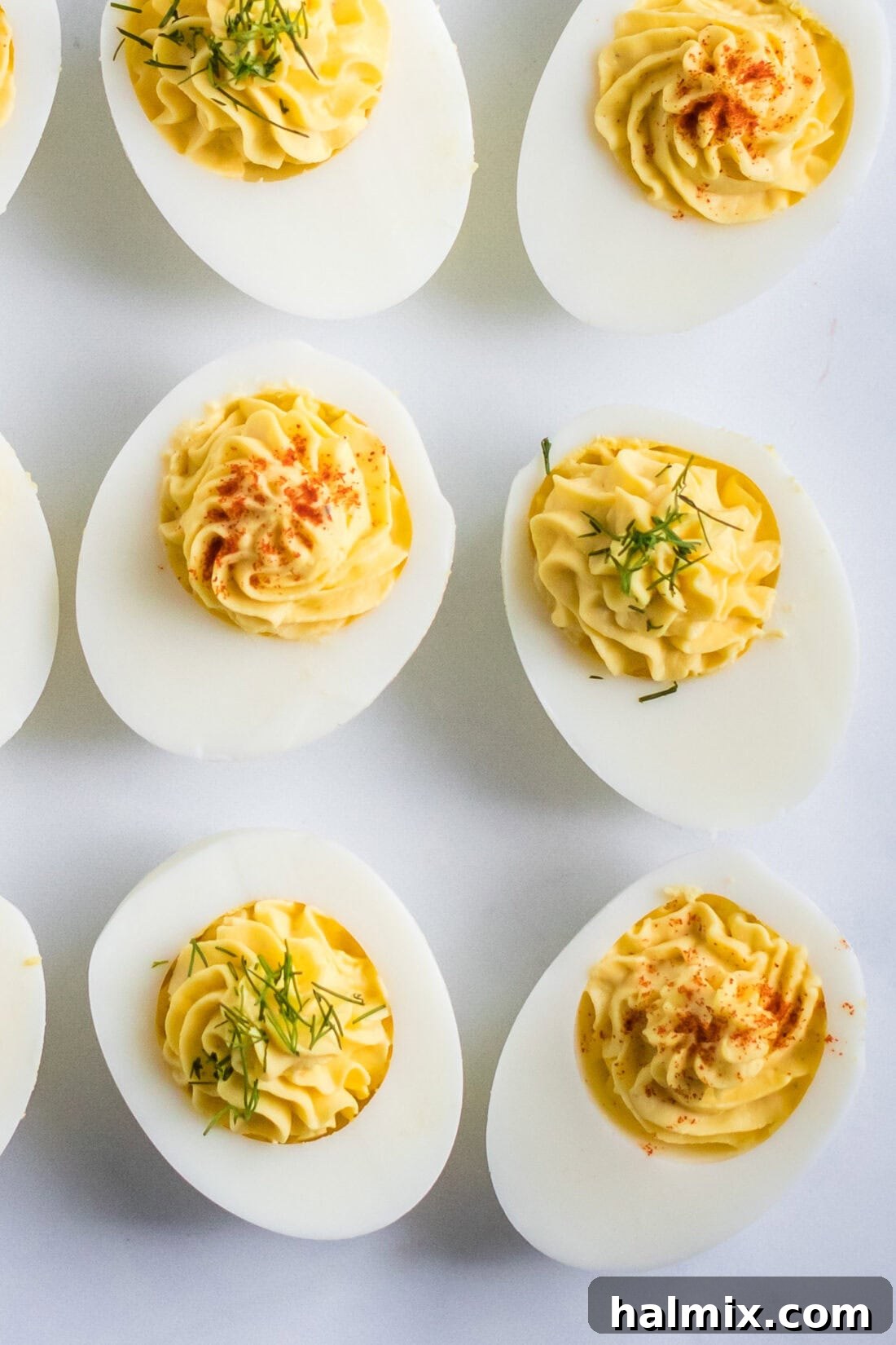 Zesty Stuffed Eggs 8 Deviled Eggs