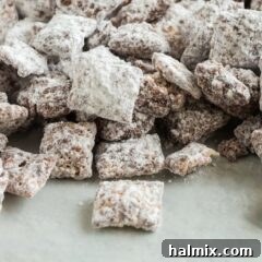 A pile of muddy buddies