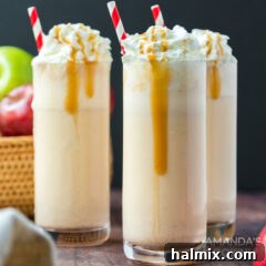 Spiced Apple Cream Shake 5 apple cider milkshakes