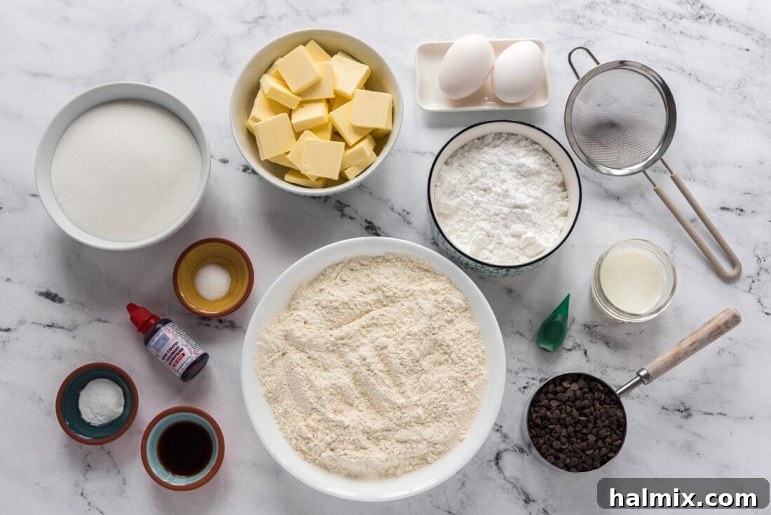 Ingredients for Watermelon Cookies