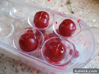 cherry pitter - removed pits