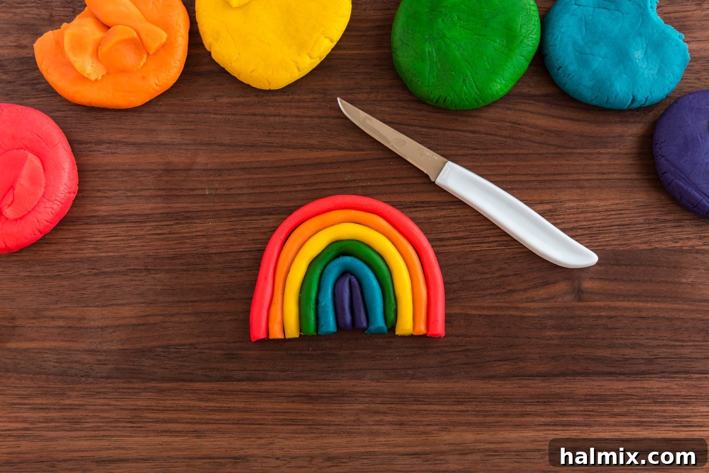 rainbow cookie dough