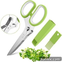 Gifts for the Gourmet Foodie 9 Ergonomic herb scissors, designed for effortless and precise cutting of fresh herbs.