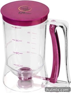 Gifts for the Gourmet Foodie 13 An ergonomic pancake and cupcake batter dispenser, designed for precise and mess-free portioning.