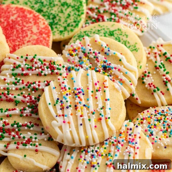 decorated christmas cookies