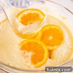 ladle lifting our orange punch