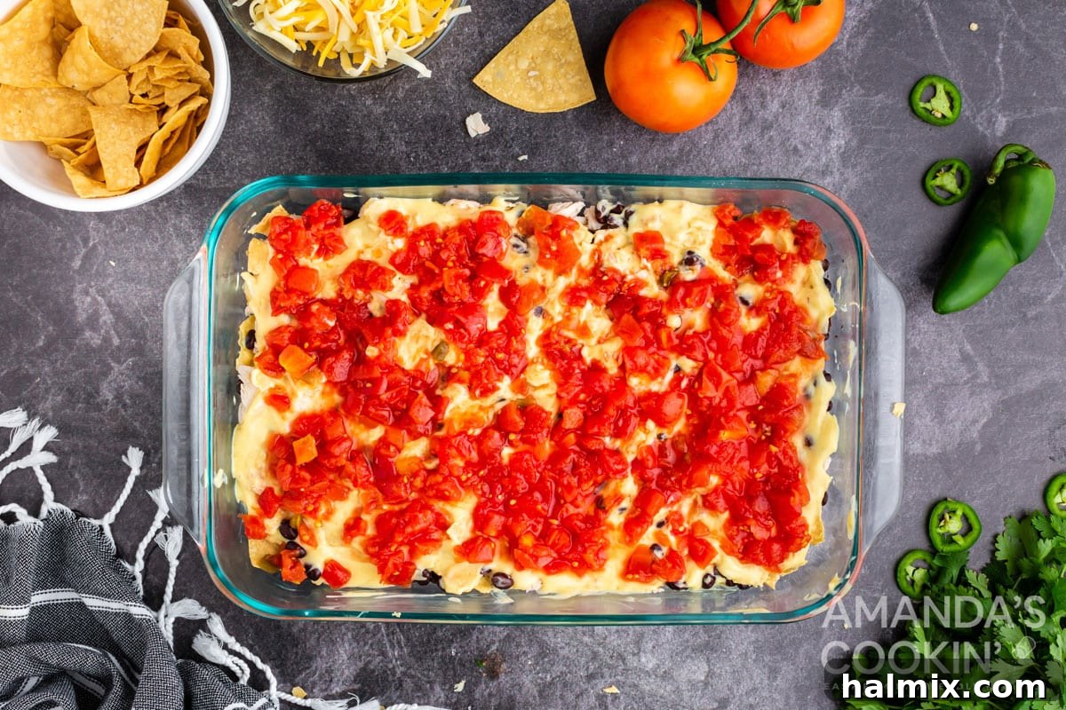 canned soup layer in casserole